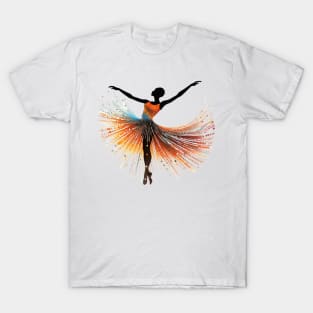 Ballet Dot Art T-Shirt